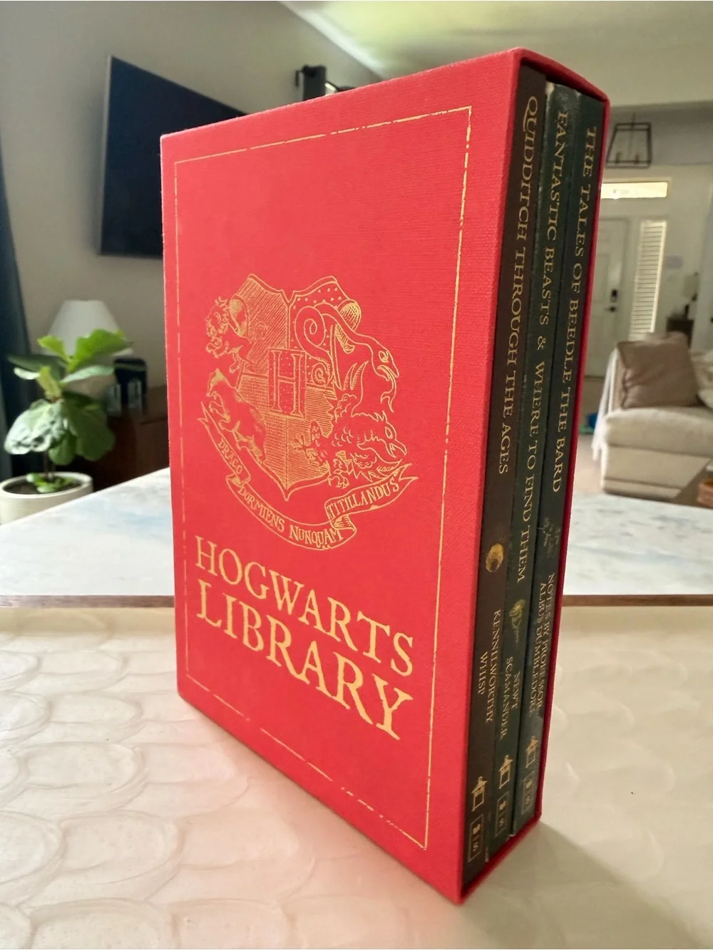 Hogwarts Library 📚 3 Book Box Set - 1st Edition